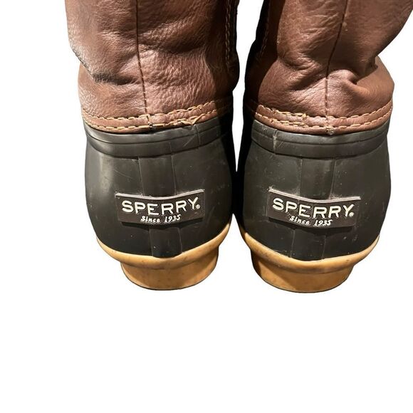 Sperry top slider girls salt water boots size 4 - Picture 6 of 10